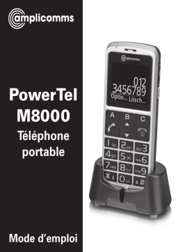 Amplicomms PowerTel M8000 Mode d'emploi