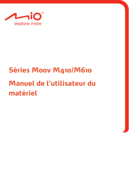 Mio Moov M410 Manuel utilisateur