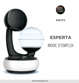 Dolce Gusto Esperta Manuel du propriétaire