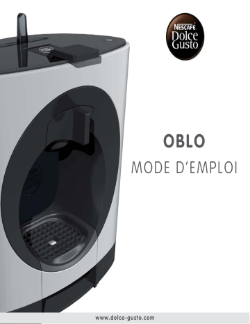 KP 1105 Dolce Gusto Oblo | Dolce Gusto OBLO Manuel du propriétaire | Fixfr