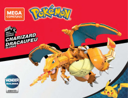 Mattel Mega Construx Pokémon Charizard Manuel utilisateur