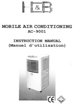 H&B AC-9001 Manuel utilisateur