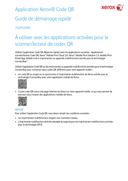 Xerox QR Code App Guide d'installation