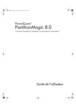 Symantec PartitionMagic v8.0 Manuel utilisateur