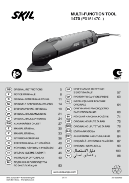 Skil 1470 Manuel utilisateur