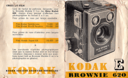 Kodak Brownie Six-20 modèle E Mode d'emploi
