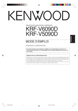 Kenwood KRF-V5090D Manuel utilisateur