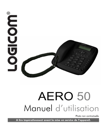 Manuel du propriétaire | Logicom AERO 50 Manuel utilisateur | Fixfr