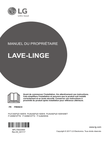 F14WM10TT2 | LG F14WM10TT6 Manuel du propriétaire | Fixfr