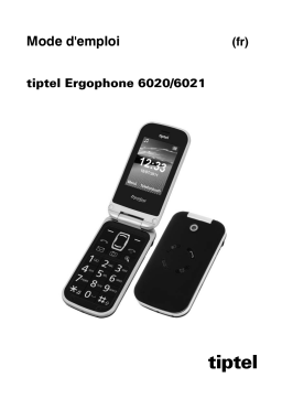 Tiptel Ergophone 6021 Manuel utilisateur