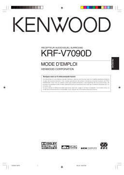 Kenwood KRF-V7090D Manuel utilisateur