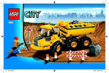 Guide d'installation | Lego 7631 Dump Truck Manuel utilisateur | Fixfr