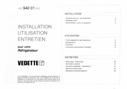 Vedette SP6289 Manuel utilisateur