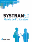 SYSTRAN SYSTRAN 5.0 Manuel utilisateur