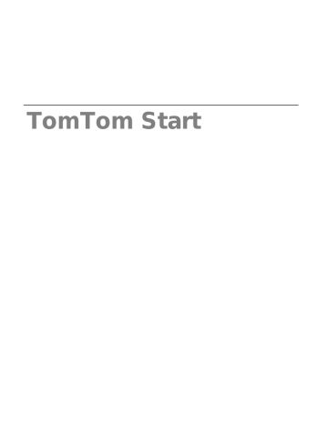 Start 2 | Mode d'emploi | TomTom Start Manuel utilisateur | Fixfr