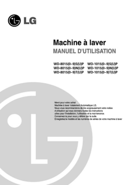 LG WD-10155TUP Manuel du propriétaire