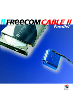 Freecom CABLE II PARALLEL Manuel utilisateur