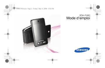 Samsung SGH-F480 Mode d'emploi | Fixfr