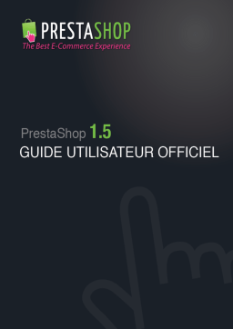 Prestashop 1.5 Manuel utilisateur