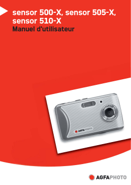 AgfaPhoto sensor 500-X Manuel utilisateur