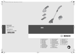 Bosch Isio 3 Manuel utilisateur