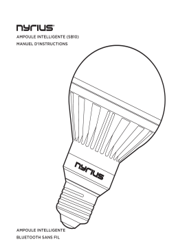 Nyrius SB10 Wireless Smart LED Multicolor Light Bulb Manuel du propriétaire