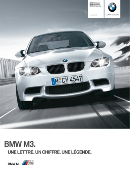 BMW M3 Manuel utilisateur