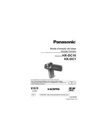 HX DC10 | Panasonic HX DC1 Mode d'emploi | Fixfr