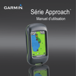 Garmin Approach G5 Manuel utilisateur