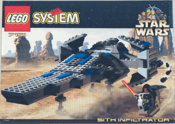 Guide d'installation | Lego 7151 Sith Infiltrator Manuel utilisateur | Fixfr