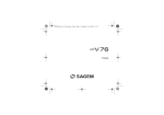 Sagem MYV-76 Manuel utilisateur