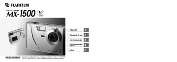 Fujifilm MX 1500 Mode d'emploi | Fixfr