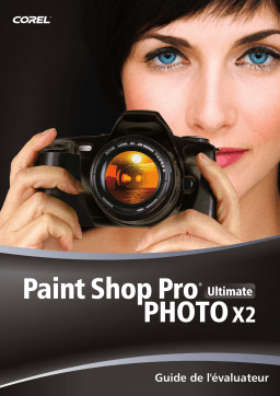 Corel PaintShop Pro Photo X2 Ultimate Manuel utilisateur