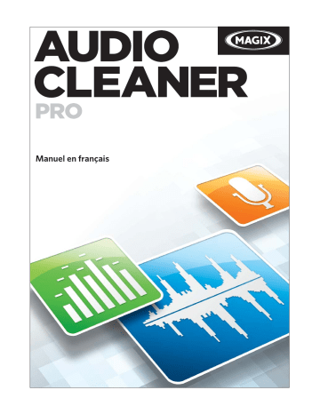 MAGIX Audio Cleaner Pro Manuel utilisateur | Fixfr