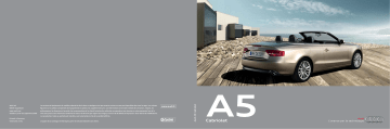 Manuel du propriétaire | Audi A5 CABRIOLET Manuel utilisateur | Fixfr