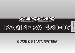 GAS GAS PAMPERA 450 Manuel utilisateur