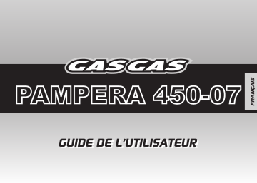 Manuel du propriétaire | GAS GAS PAMPERA 450 Manuel utilisateur | Fixfr