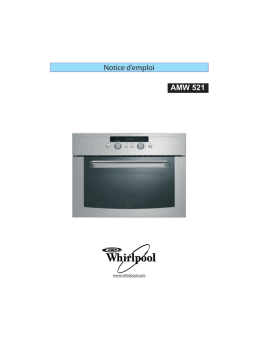 Whirlpool AMW 521 NB Manuel utilisateur