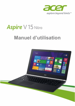 Acer Aspire V 15 Nitro VN7-571G Manuel utilisateur