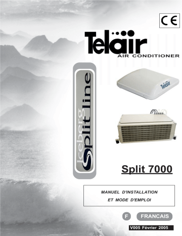 Telair Split 7000 Manuel utilisateur | Fixfr