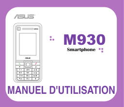 Asus M930 Manuel utilisateur