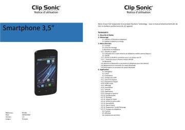 Mode d'emploi | Clip Sonic DV146 Manuel utilisateur | Fixfr