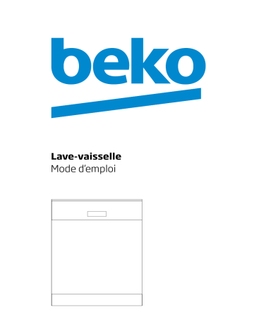 Manuel du propriétaire | Beko KDIS 28020 Lave-vaisselle Manuel utilisateur | Fixfr