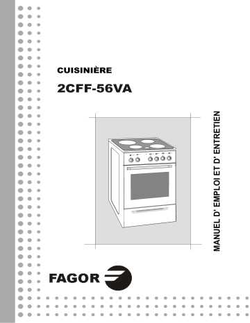 Manuel du propriétaire | Fagor 2CFF-56VA Manuel utilisateur | Fixfr