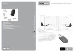 Somfy SGA 4100 Manuel utilisateur