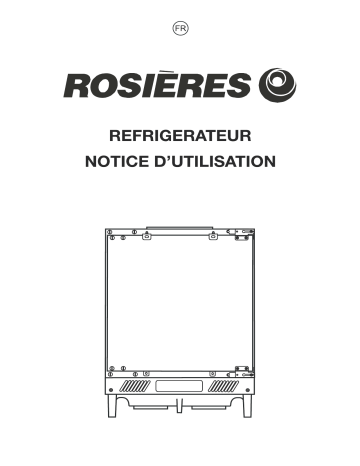 Manuel du propriétaire | ROSIERES RBP164 Manuel utilisateur | Fixfr