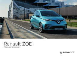 Renault Nouvelle Zoe Manuel utilisateur
