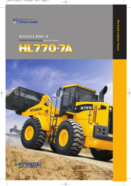 Hyundai HL770-7A Manuel utilisateur