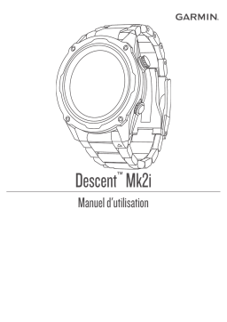 Garmin Descent MK2i Manuel utilisateur