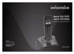 SwissVoice Aeris 133 Manuel utilisateur